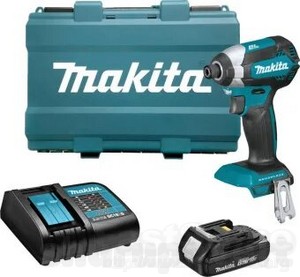 Дрель шуруповерт аккумуляторная makita dhp 458 rfe ударная